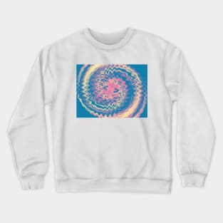 Spiral Pattern Crewneck Sweatshirt